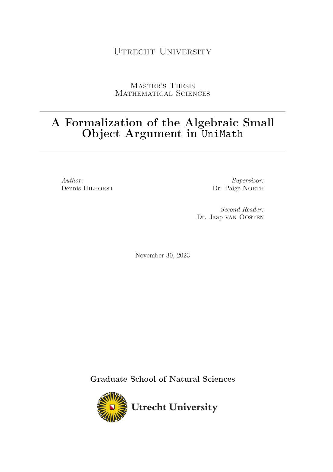 Featured image of post The Algebraic Small Object Argument